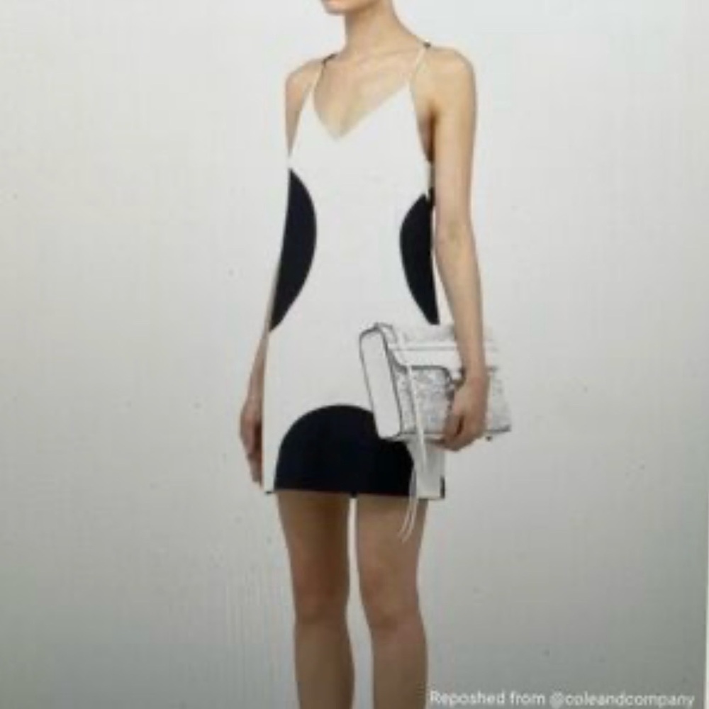 J. Crew White Top with black circles - Picture 2 of 6